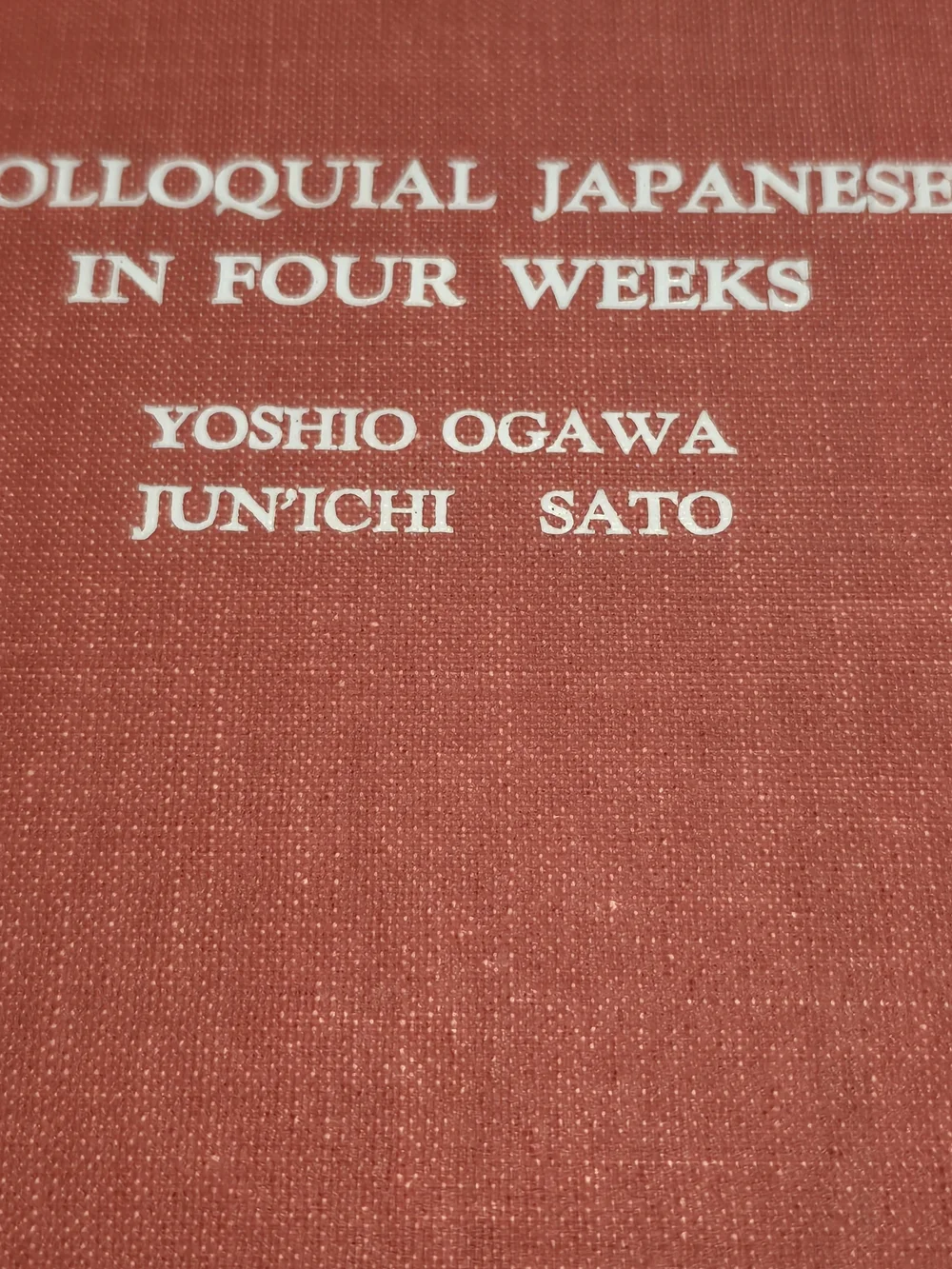 N/A colloquial japanese
